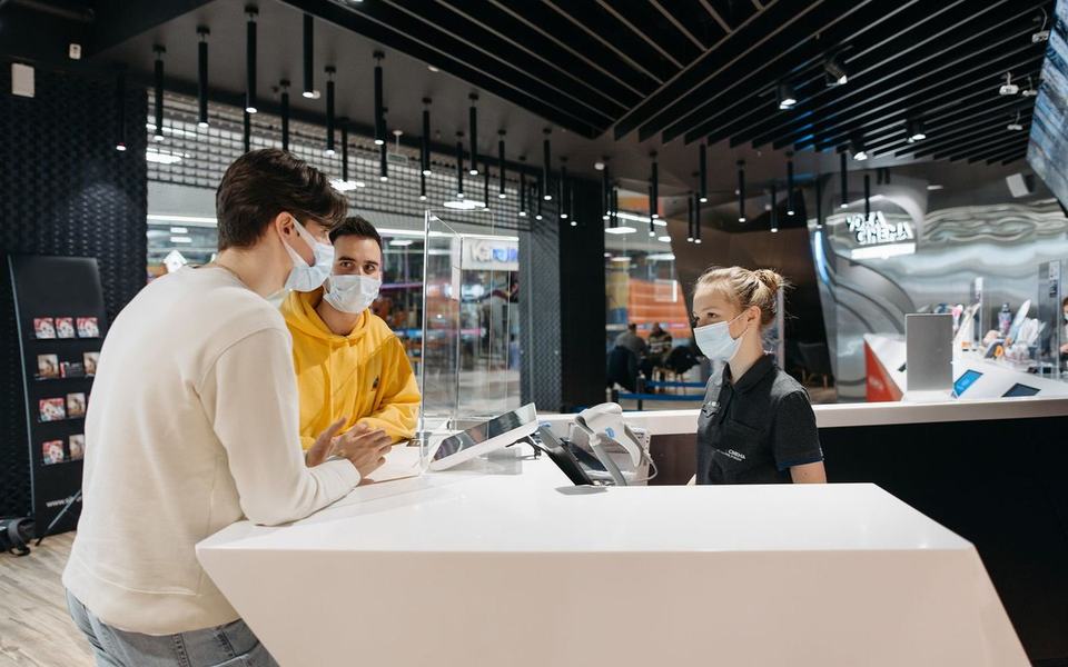Two customers