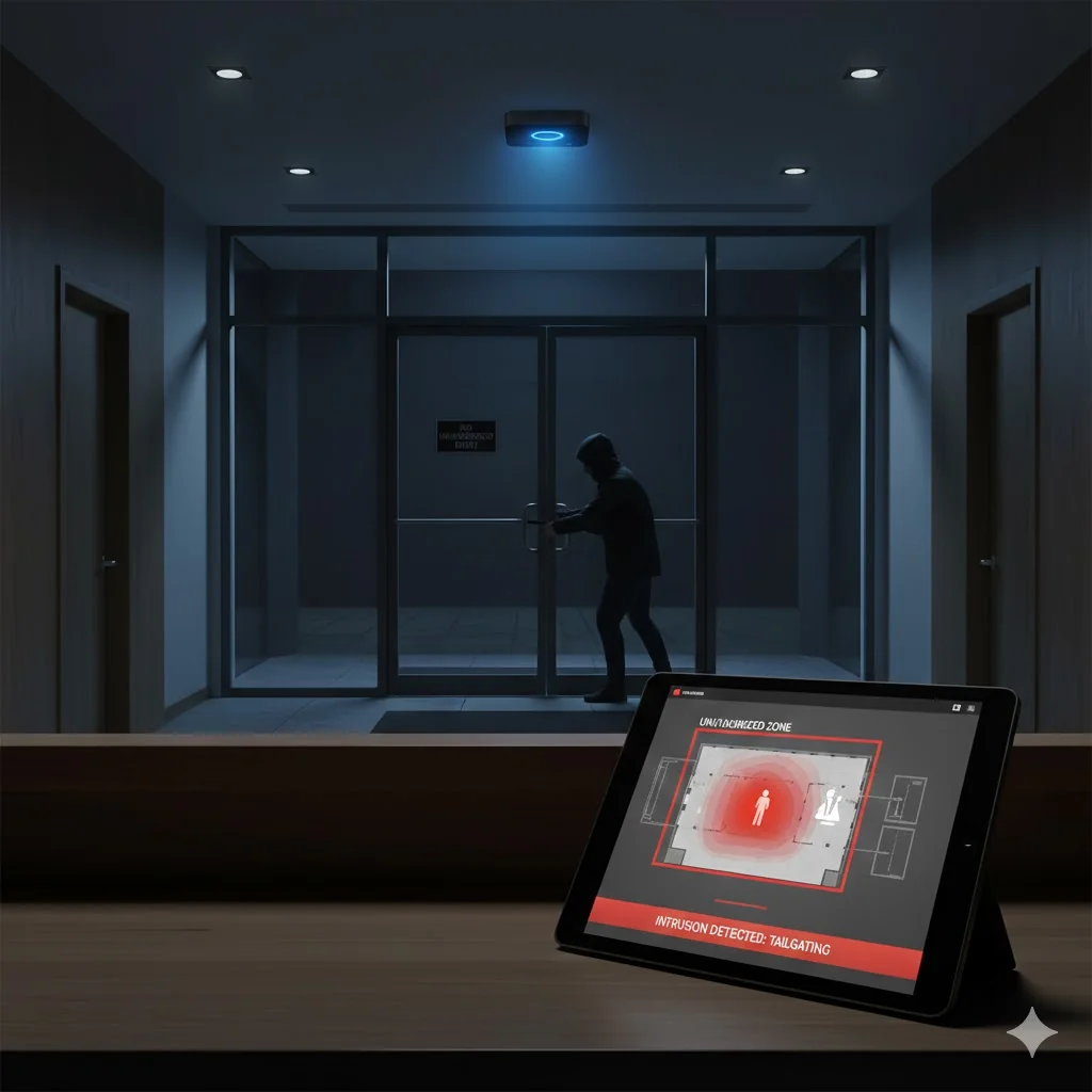 Theft detection system — AI home security camera for intrusion detection