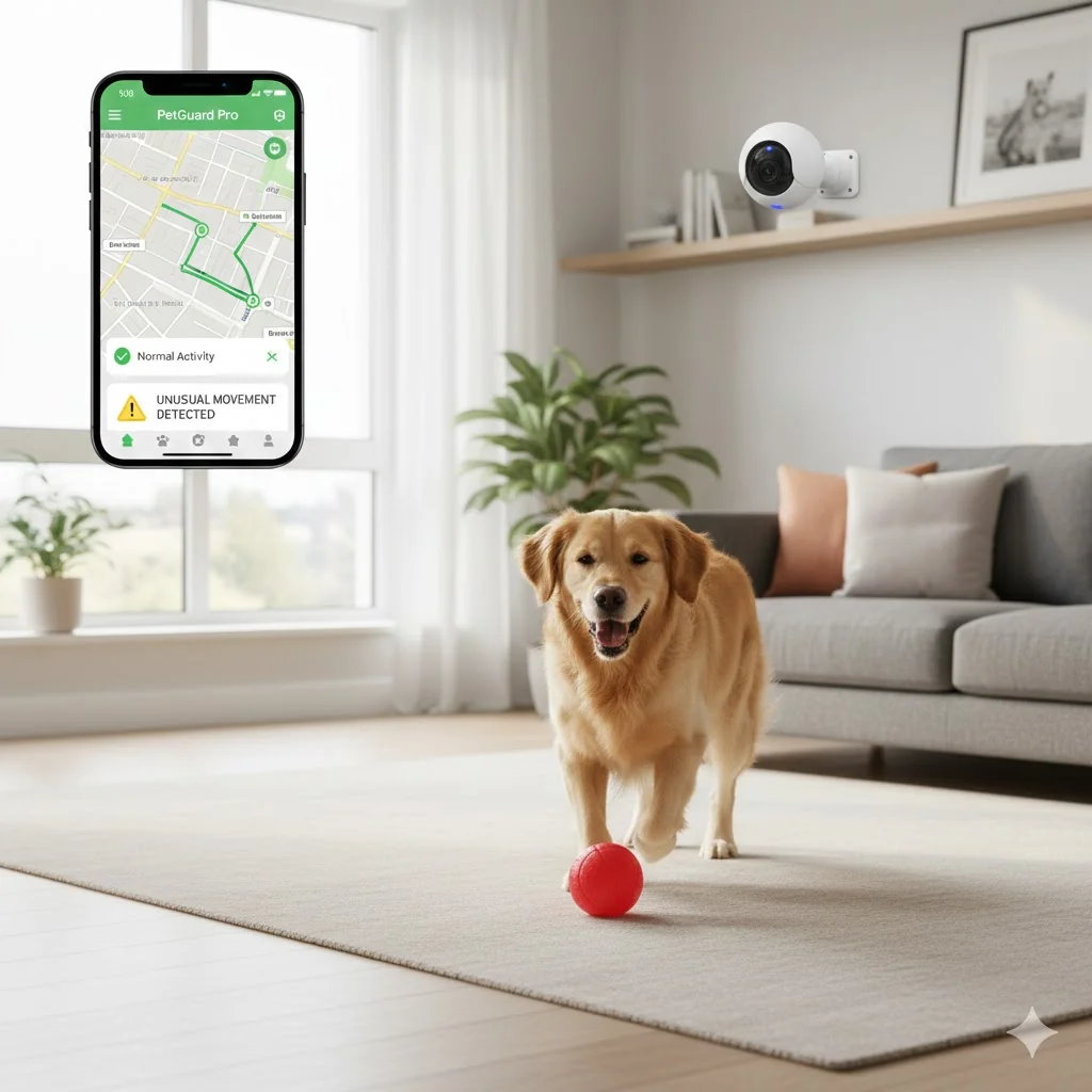AI pet monitoring system — real time pet monitoring camera