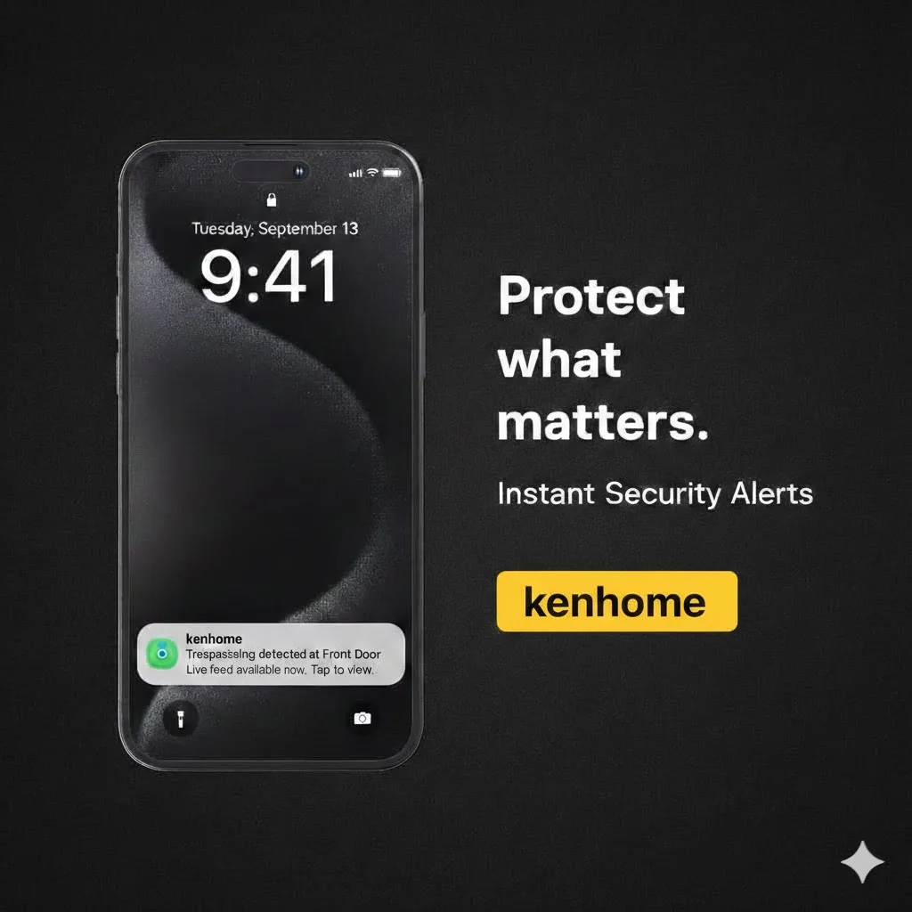 KenHome real-time safety alerts
